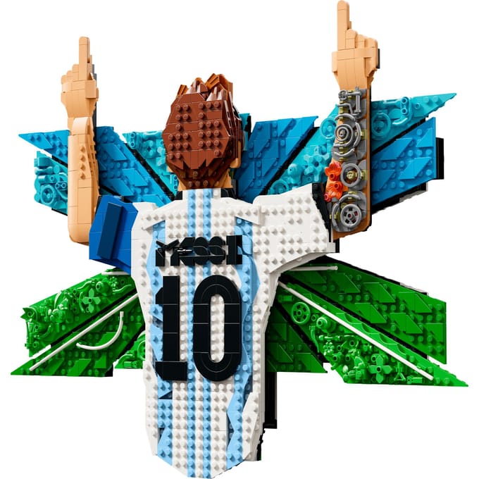 LEGO Editions 43018 LEGO® Editions Lionel Messi 3D-kunst