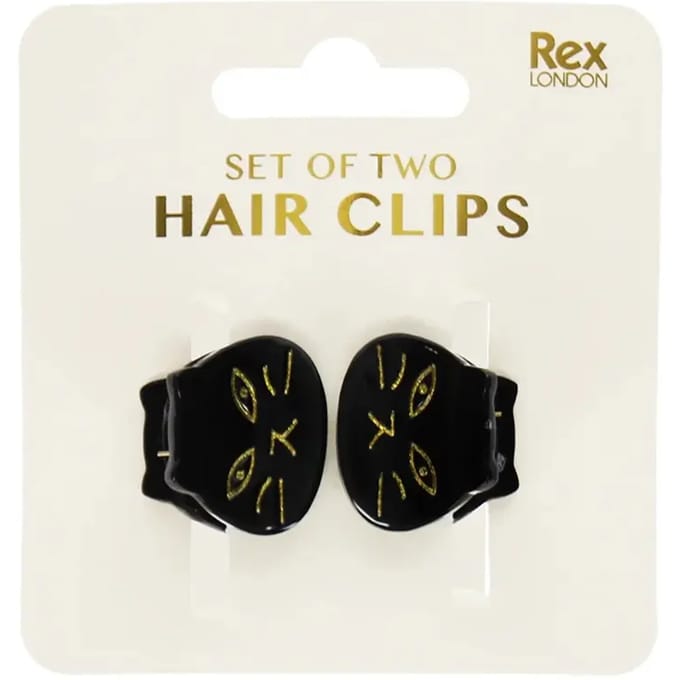 Mini haarspeldje voor meisjes Rex London Cats (x2)
