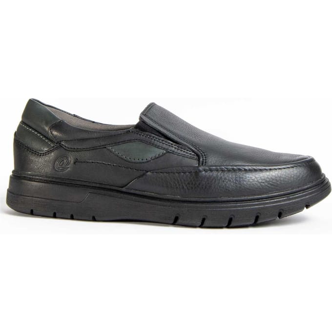 Purapiel mocassin Confore2 zwart