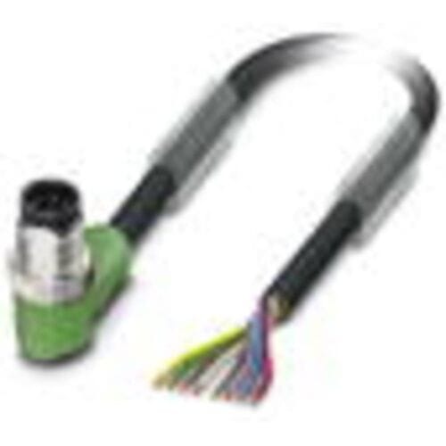 Phoenix Contact 1522558 Sensor/actuator connector, geassembleerd M12 Aantal polen (sensoren): 8 3.00 m 1 stuk(s) Piece