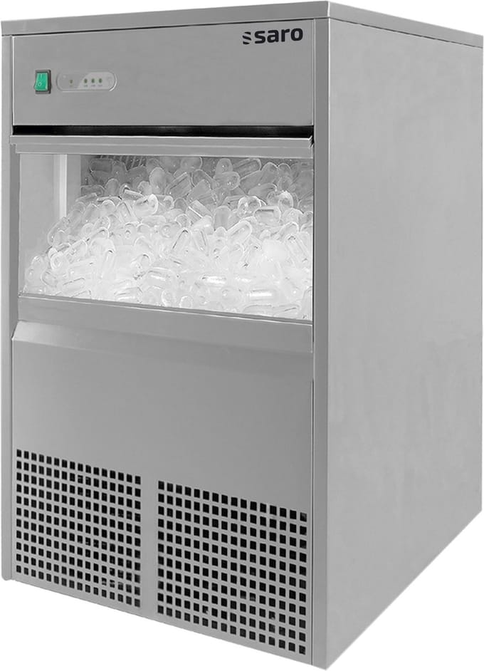 Saro EB 40 Ingebouwde/vrijstaande ijsblokjesmachine 40 kg/24u 260 W Roestvrijstaal