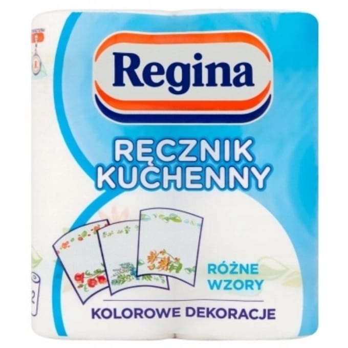 Regina - Keukenpapier - 2 Rollen - Universeel - Hoog absorptievermogen