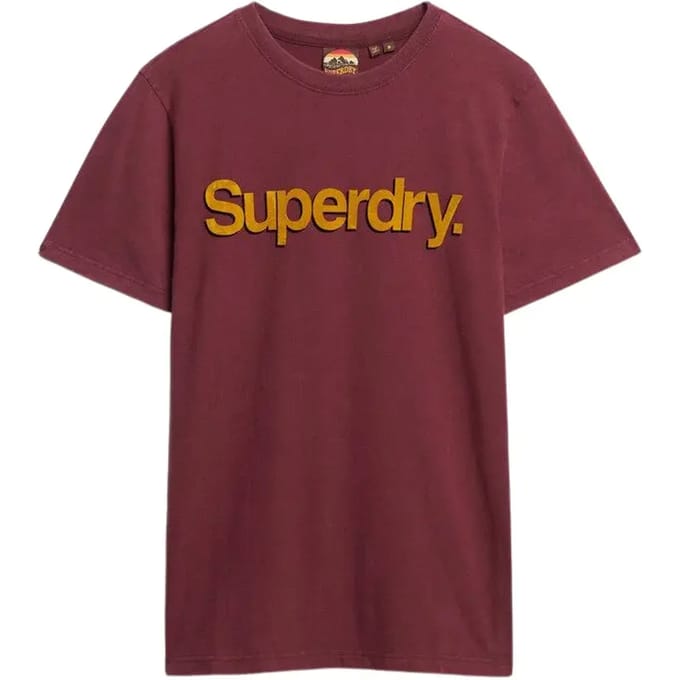 Superdry - Shadow T-shirt met Core-logo - Heren - T-shirts