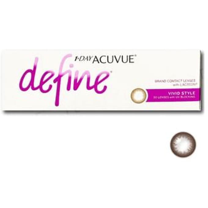 ACUVUE - 1 Day Define Lacreon Color Lens Vivid Style 30 pcs P-7.00 (30 pcs)