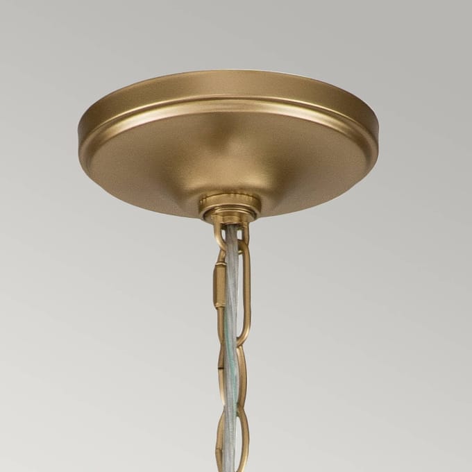 Kichler LED Kroonluchter | 12X E14 Max 40W | Dimbaar | Painted Natural Brass