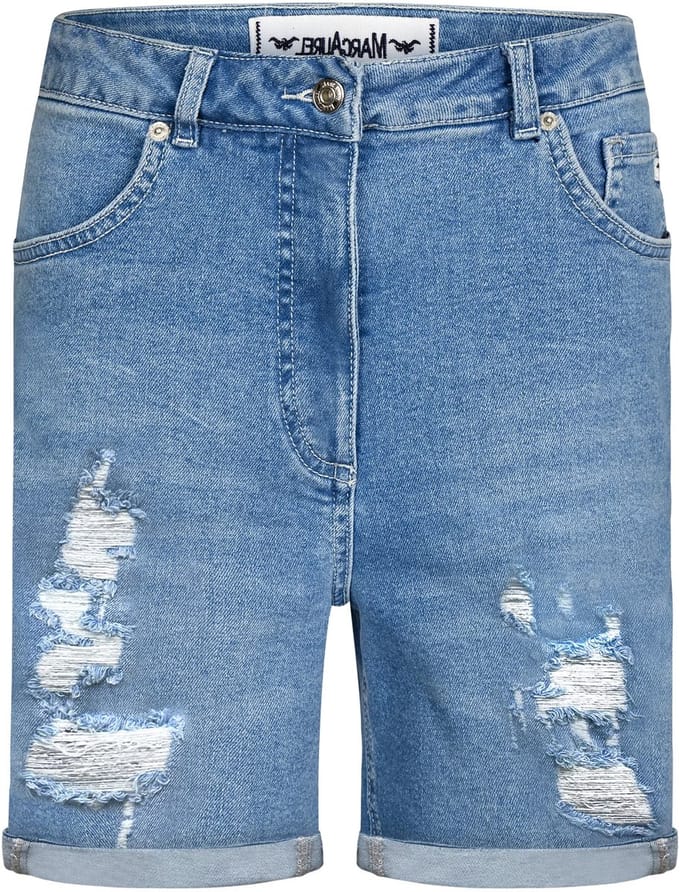 Marc Aurel - denim short destroyed - maat 36
