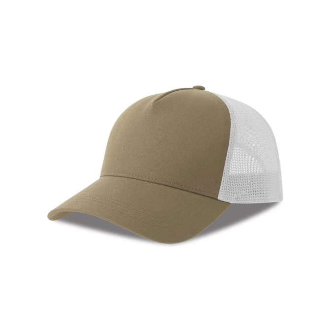 Katoenen trucker pet Atlantis Headwear Rapper-S