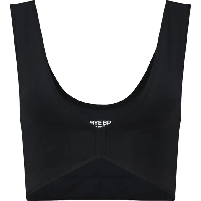 Bye Bra Soft Touch Seamless Reversible Bra Top, Black, S