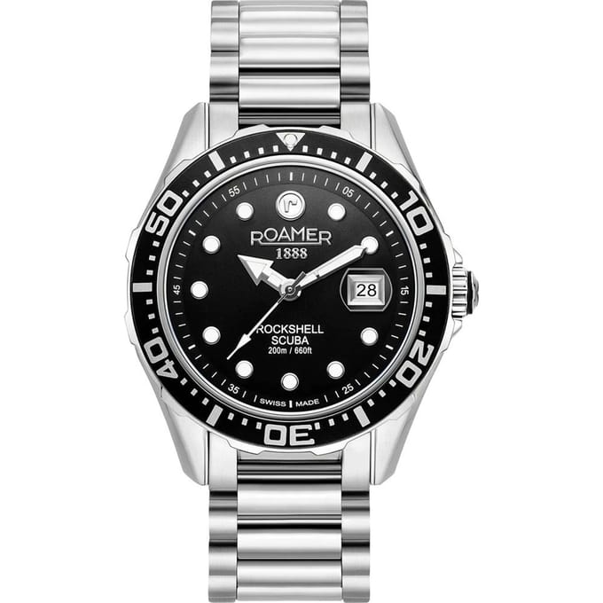 Roamer Rockshell 220858-41-85-50 Rockshell Mark III Scuba Horloge