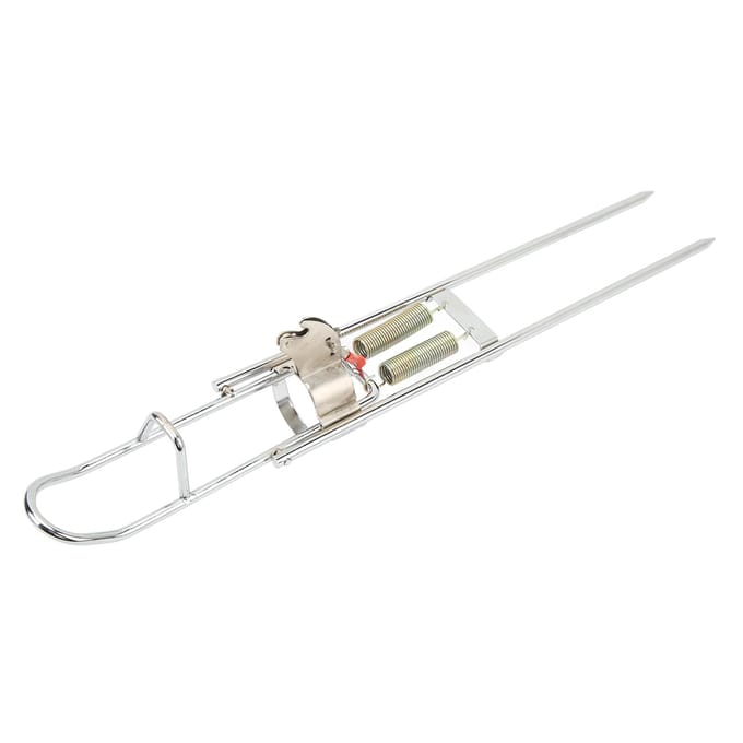 Volautomatische Hengelhouder Roestvrij Staal Opvouwbare Hengel Tackle Beugel Standaard white