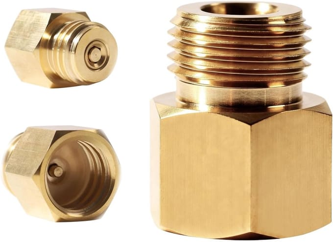 Adapter voor Sodastream TR21-4 - Koolzuurmaker Accessoire, Flessenadapter, Gaspatroon Compatibel, 11x5.5x2.98 cm