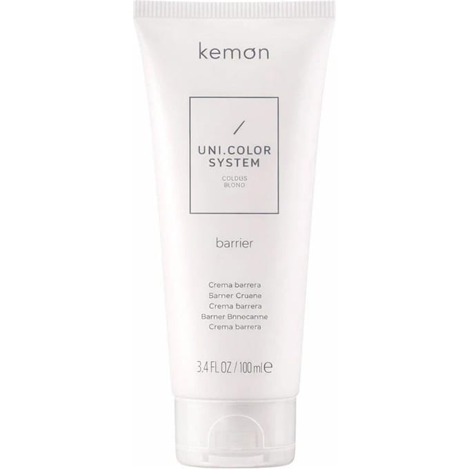 Kemon, Uni.Color System Barrier, Crème Barrière Coloration Cheveux, 100 ml