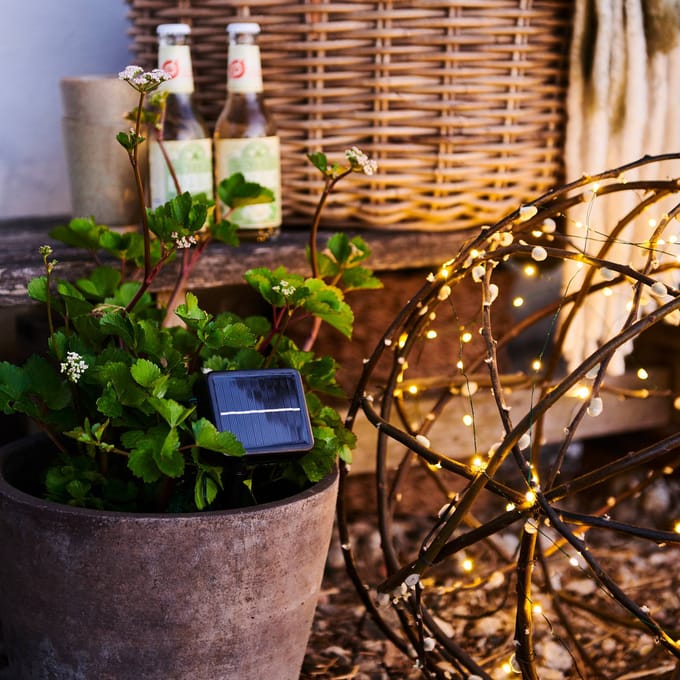 Sirius Knirke Solar Lichtslinger – 120 LED Lampjes – Buiten Tuinverlichting