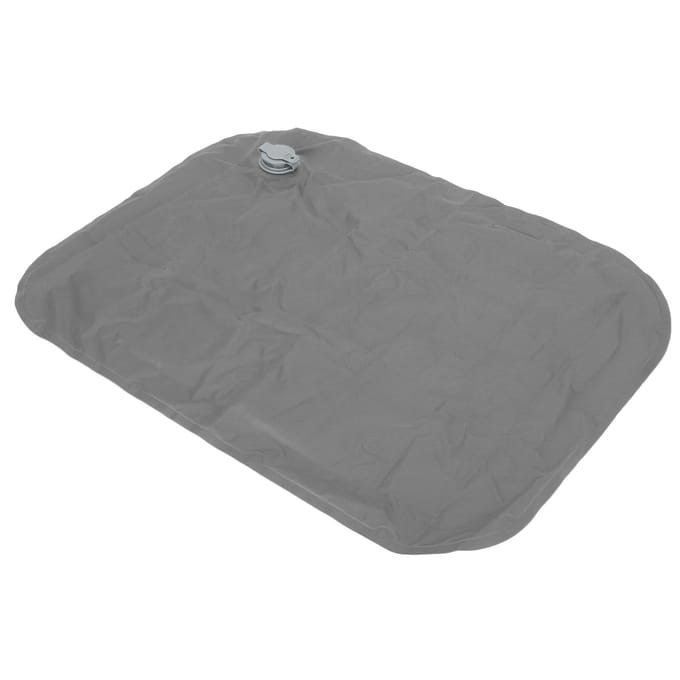 Coussin gonflable d'extérieur léger et pliable, coussin d'assise gonflable portable et doux pour voyage vert