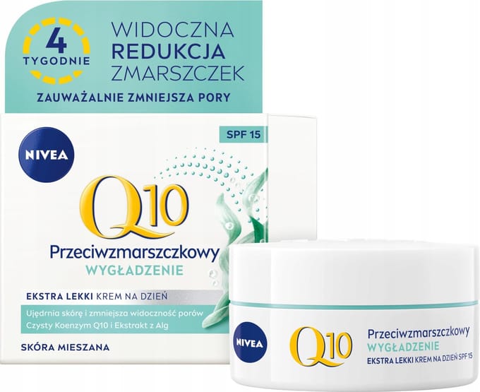 Crème Avec Filtre SPF15 Nivea Q10 Peau Mixte