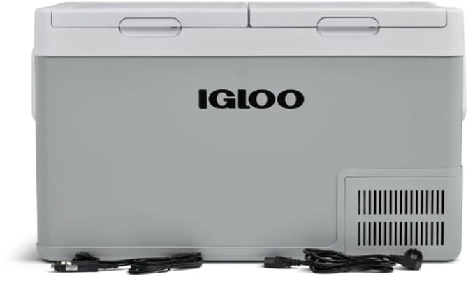 Igloo ICF80DZ - Compressor Koelbox - 78 Liter - Dual Zone - 12V/24V en 230V - Koelen en Vriezen