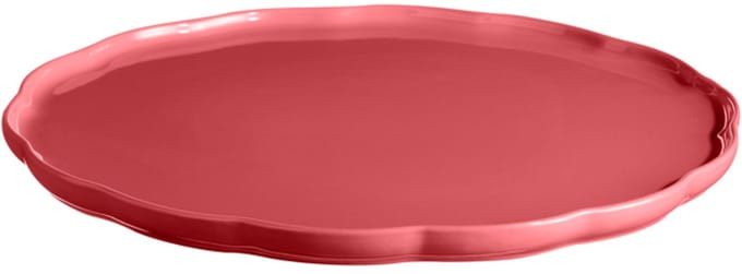 Emile Henry Madeleine Serveerschaal rond - Ø300mm - Rose Candy