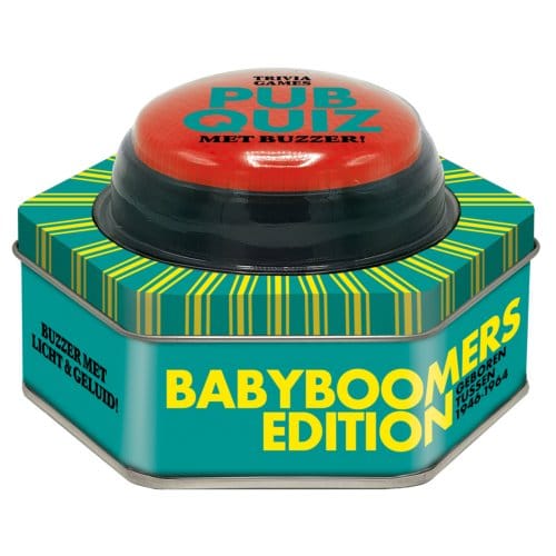 Pubquiz Met Buzzer - Babyboomers Edition - ImageBooks Factory