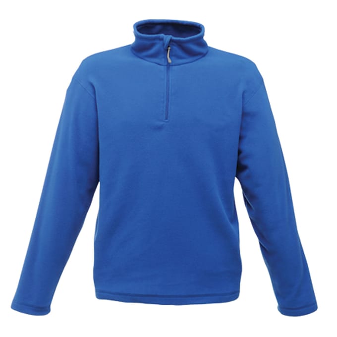 Regatta - Heren Micro Zip Turtle Neck Fleece Sweater (Donkerblauw)