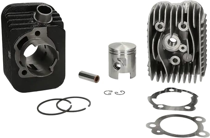 Polini Racing Cilinder 65cc - Vespa Ciao - gietijzer - luchtgekoeld - 43mm