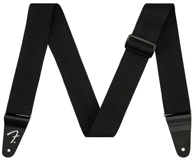 Fender Polypro Strap Black gitaarband