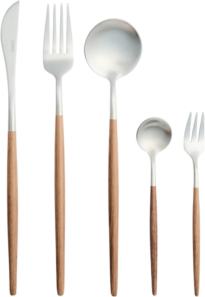 BAVETTE - Bestekset 30-delig - Zilver - RVS