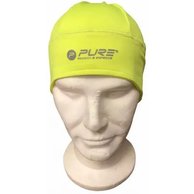 Hardloopmuts - Beanie - Geel