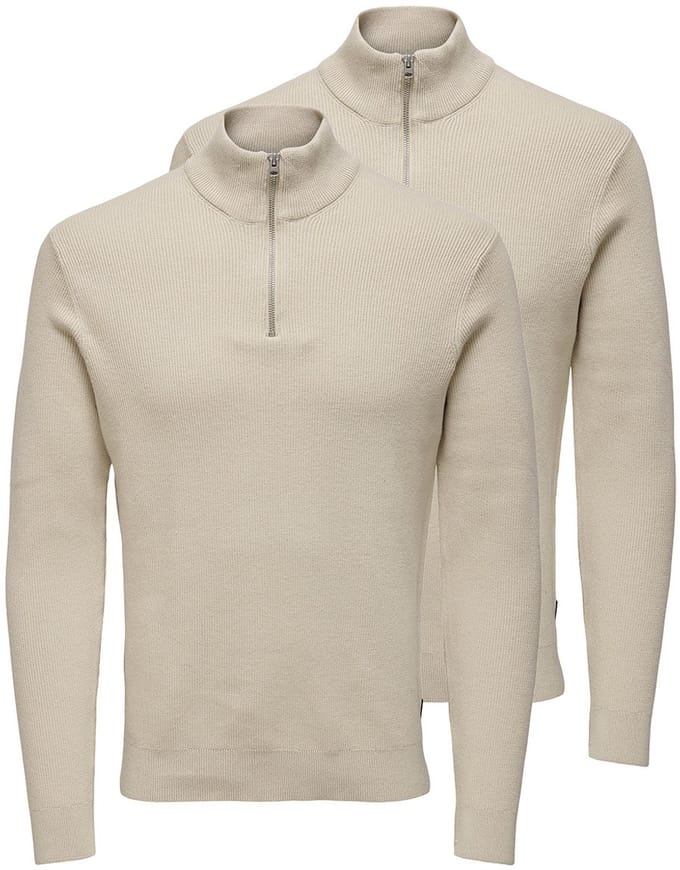 Only & Sons Heren sweattroyer 2 pack Phil