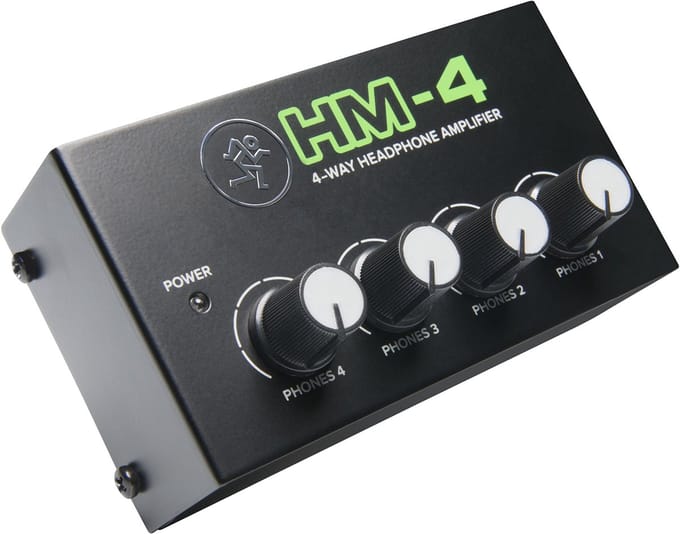 Mackie HM-4 Koptelefoonversterker – Zwart