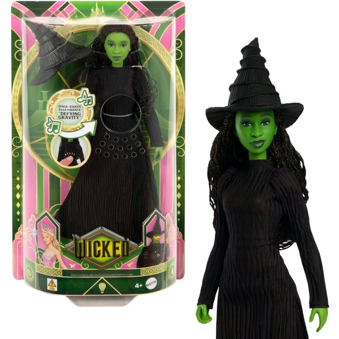Mattel Wicked zingende Elphaba modepop - muzikale pop.