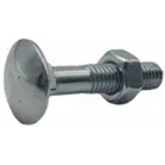 Sencys Slotbout Met Moer M8x40mm Per 30 Gegalvaniseerd