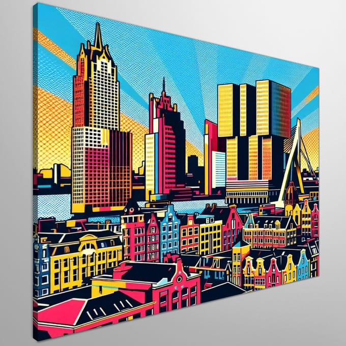 Kunstprint | Wanddecoratie | Canvas | 60 × 60 cm