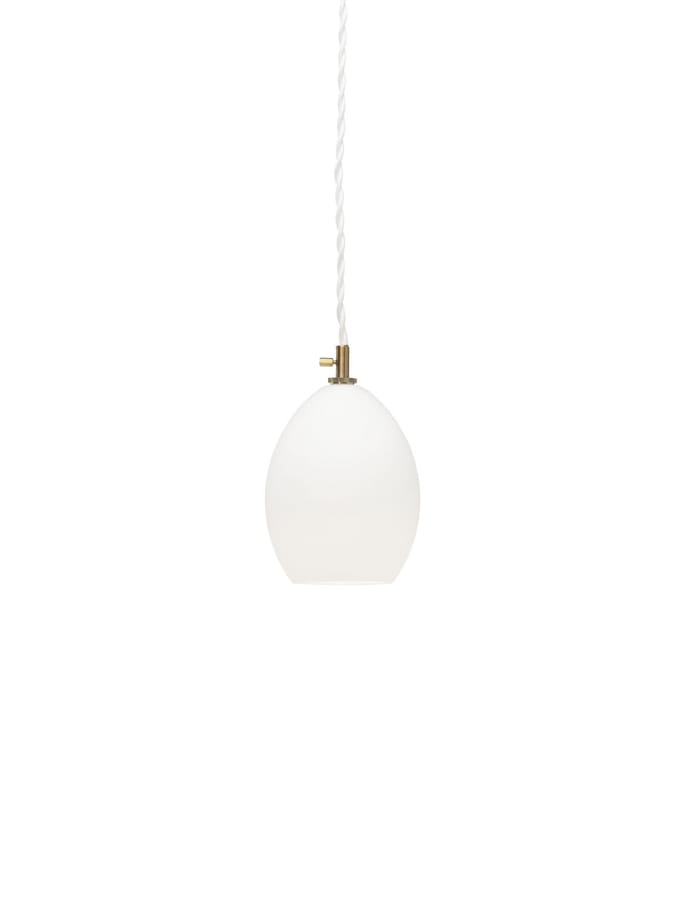 Northern Unika glas-hanglamp wit, small