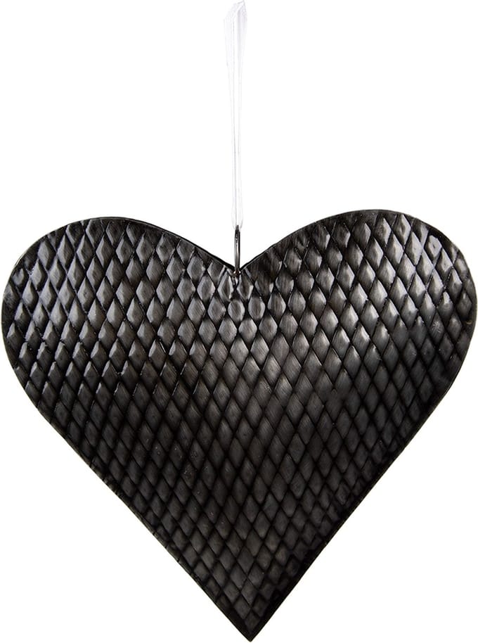Clayre & Eef Decoratie Hanger 25x25 cm Grijs IJzer