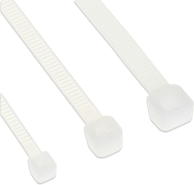 InLine Tie-wraps - 370 x 3,6mm - 100 stuks - Wit