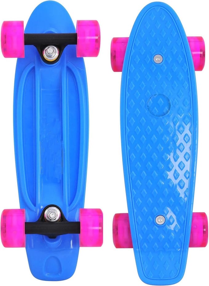 Compleet Mini Cruiser Skateboard 17 inch - Compact en Snel voor Kinderen en Beginners