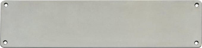 Intersteel Deurplaat 80 mm x 475 mm rvs geborsteld