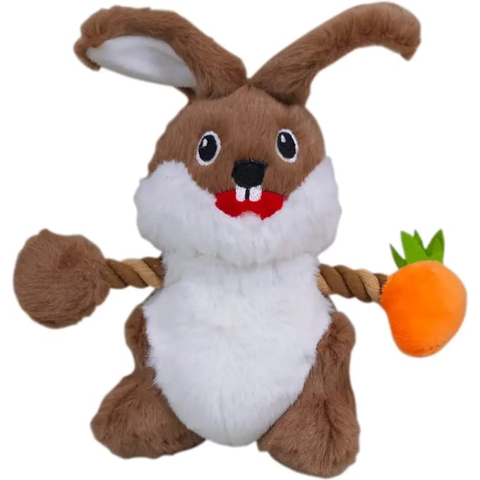 Pluche voor honden Nobby Pet Osterhase Mit Seil