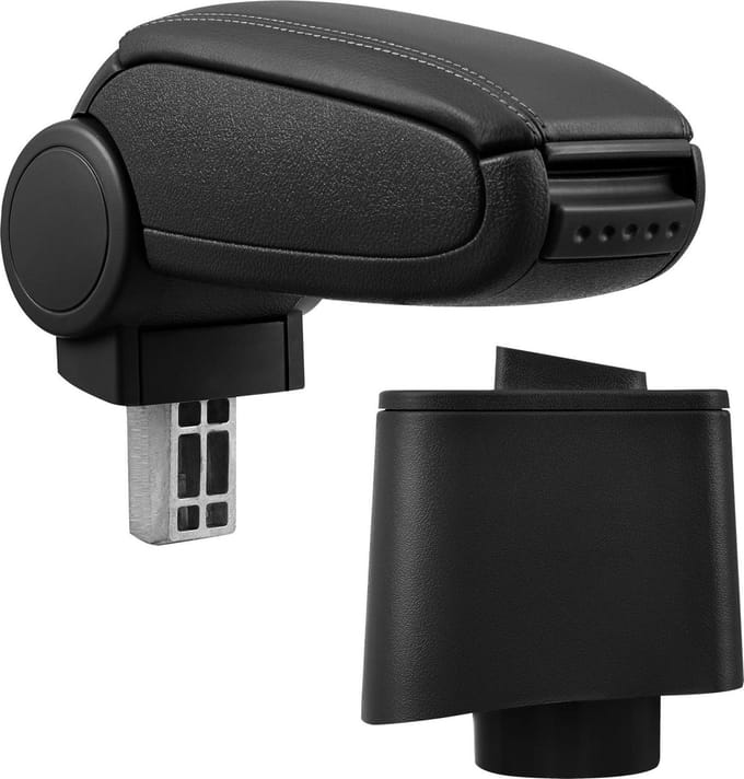 Armsteun voor VW Polo V 6R vanaf 2009 kunstleer zwart