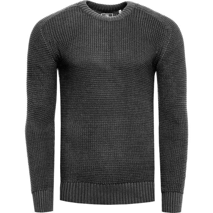 Chunky Slim Fit Trui met Ronde Hals