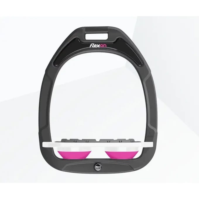 Plat Grip Antraciet/Wit/Roze Flex-On Green Composite