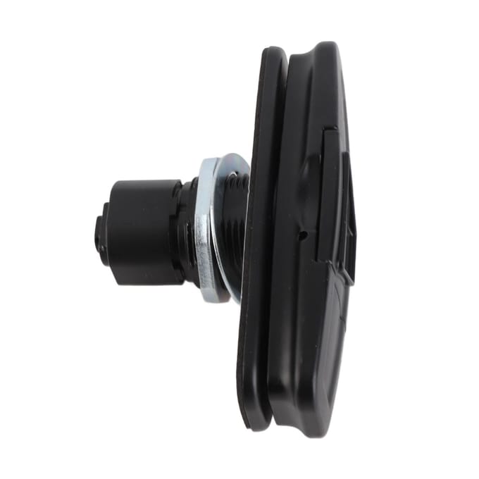 Truck Cap Draaiknopset Handmatige Ontgrendeling Verbeterde Beveiliging met 2 Sleutels 113436 100XQ voor Leer black