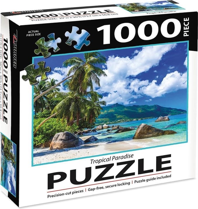 Tropical Paradise Puzzel - 1000 st