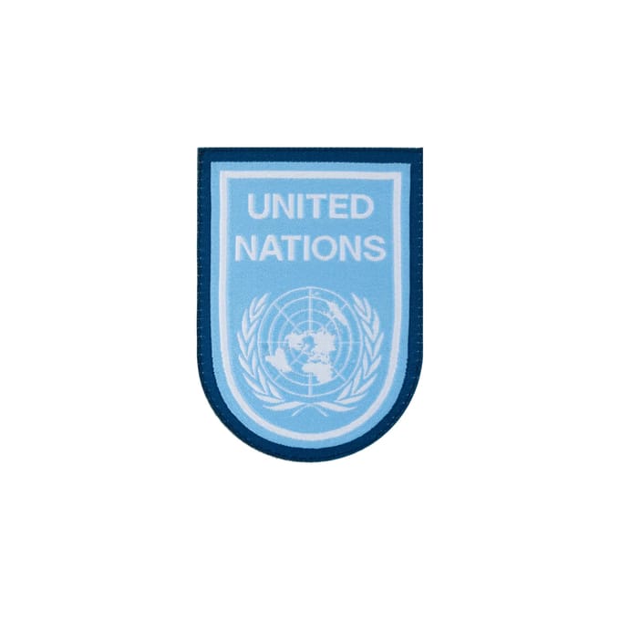 Rubberen badge Clawgear United Nations
