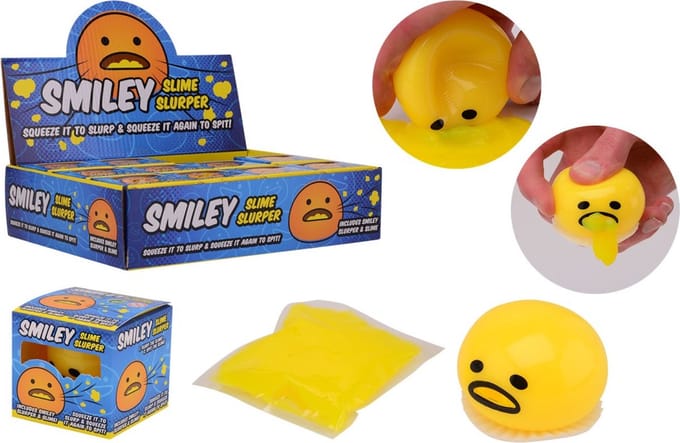 Emoji slime slurper