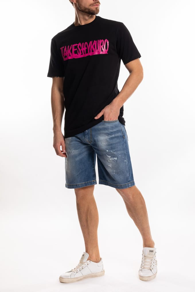 Takeshy Kurosawa shorts Mannen blauw