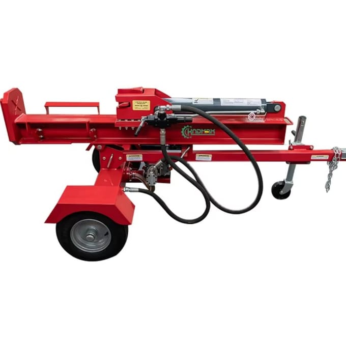 Geoptimaliseerde houtklover 20 ton, zware uitvoering, horizontale en verticale houtkloofmachine, CE EPA gecertificeerd