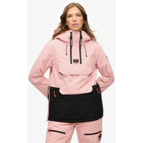 Superdry Freestyle Overhead Skijas Pink Grootte: 44