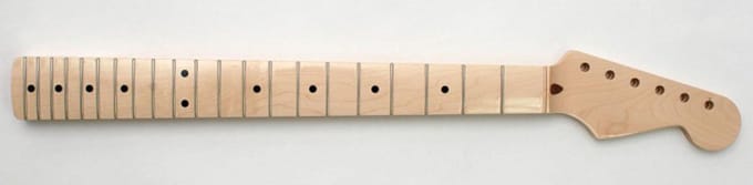 Göldo Hals Strat Vintage 21 Maple 7,25" lackiert - Gitaaronderdeel