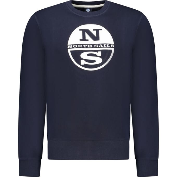 North Sails Blauwe Katoenen Heren Sweatshirt